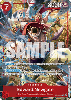 Edward.Newgate (ST15-002) (V.2) - The Best Vol.2 (Alternate Art) [PRB02-ST15-002]
