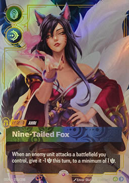 Ahri, Nine-Tailed Fox - Origins: Promos (Rare) [OGNX-255]