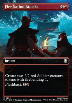 Fire Nation Attacks - Avatar: The Last Airbender: Extras (Uncommon) [XTLA-299]