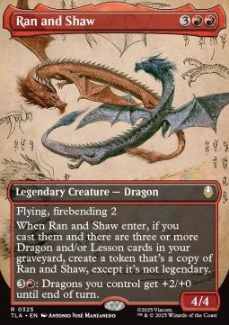 Ran and Shaw - Avatar: The Last Airbender: Extras (Rare) [XTLA-325]