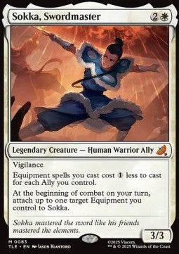 Sokka, Swordmaster (V.1) - Avatar: The Last Airbender: Eternal (Mythic) [TLE-83]
