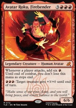 Avatar Roku, Firebender (V.1) - Avatar: The Last Airbender: Eternal (Mythic) [TLE-112]
