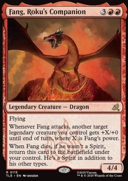 Fang, Roku's Companion (V.1) - Avatar: The Last Airbender: Eternal (Rare) [TLE-115]