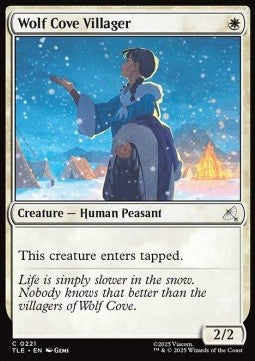 Wolf Cove Villager (V.1) - Avatar: The Last Airbender: Eternal (Common) [TLE-221]