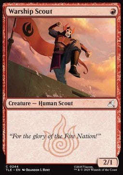 Warship Scout (V.1) - Avatar: The Last Airbender: Eternal (Common) [TLE-244]