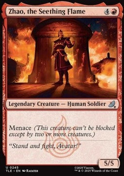 Zhao, the Seething Flame (V.1) - Avatar: The Last Airbender: Eternal (Uncommon) [TLE-245]