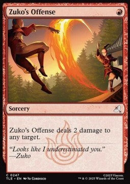 Zuko's Offense (V.1) - Avatar: The Last Airbender: Eternal (Common) [TLE-247]