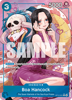 Boa Hancock (OP13-051) (V.2) - Carrying on his Will (Alternate Art) [OP13-051]