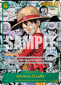 Monkey.D.Luffy (OP13-118) (V.4) - Carrying on his Will (Manga Rare) [OP13-118]