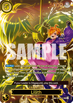 Lilith (OP07-111) - Carrying on his Will (Special Rare) [OP13-OP07-111]