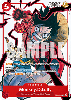 Monkey.D.Luffy (ST01-012) - Unnumbered Promos (Super Rare) [UP-ST01-012]