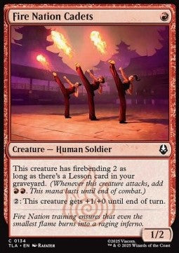 Fire Nation Cadets - Avatar: The Last Airbender (Common) [TLA-134]
