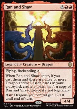 Ran and Shaw - Avatar: The Last Airbender (Rare) [TLA-150]