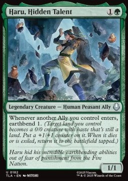 Haru, Hidden Talent - Avatar: The Last Airbender (Uncommon) [TLA-182]