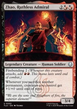Zhao, Ruthless Admiral - Avatar: The Last Airbender (Uncommon) [TLA-252]