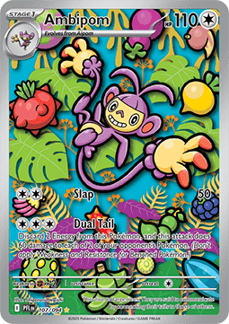 Ambipom - Phantasmal Flames (Illustration Rare) [PFL-107]