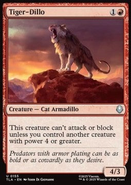 Tiger-Dillo - Avatar: The Last Airbender (Uncommon) [TLA-155]
