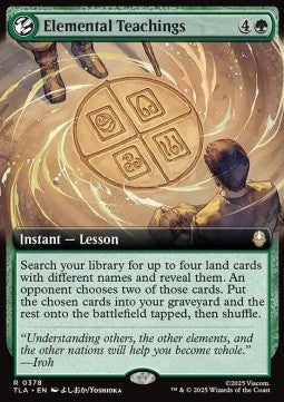 Elemental Teachings - Avatar: The Last Airbender: Extras (Rare) [XTLA-378]