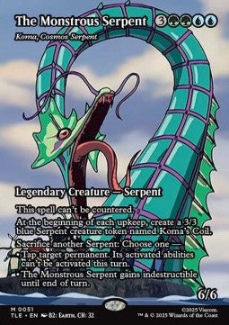 Koma, Cosmos Serpent - Avatar: The Last Airbender: Eternal (Mythic) [TLE-51]