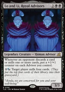 Lo and Li, Royal Advisors (V.1) - Avatar: The Last Airbender: Eternal (Rare) [TLE-108]