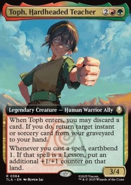 Toph, Hardheaded Teacher - Avatar: The Last Airbender: Extras (Rare) [XTLA-384]