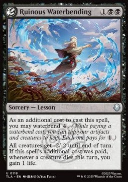 Ruinous Waterbending - Avatar: The Last Airbender (Uncommon) [TLA-118]