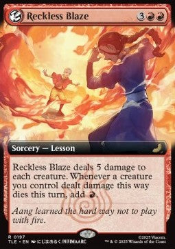 Reckless Blaze (V.2) - Avatar: The Last Airbender: Eternal (Rare) [TLE-197]
