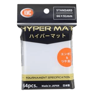 64 KMC Hyper mat Sleeves (Translucent)