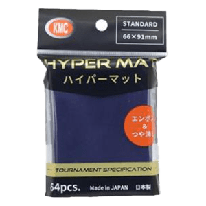 64 KMC Hyper mat Sleeves (Blue)