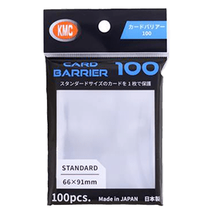 100 KMC Standard Card Barrier Sleeves (Version 2)