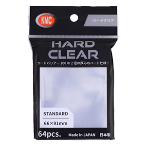 64 KMC Hard Sleeves (Translucent)