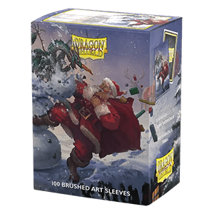 100 Dragon Shield Sleeves - Brushed Christmas 2025