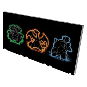 Ultra Pro Neon Kanto One-Touch Edge Magnetic 3-Card Holder