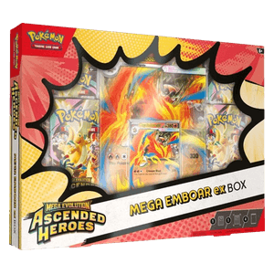 Ascended Heroes: Mega Emboar ex Box - Ascended Heroes