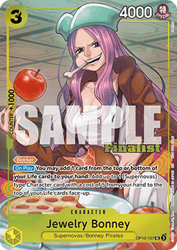 Jewelry Bonney (OP10-107) (V.2) - Special Tournament Promos (Uncommon) [STP-107]