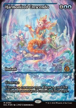 Harmonized Crescendo (V.2) - Lorwyn Eclipsed: Extras (Mythic) [XECL-384]