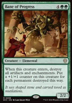 Bane of Progress - Commander: Lorwyn Eclipsed (Rare) [ECC-99]