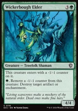 Wickerbough Elder - Commander: Lorwyn Eclipsed (Common) [ECC-118]