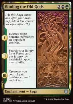Binding the Old Gods - Commander: Lorwyn Eclipsed (Uncommon) [ECC-120]