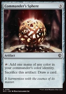 Commander's Sphere - Commander: Lorwyn Eclipsed (Common) [ECC-139]