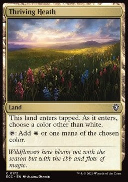 Thriving Heath - Commander: Lorwyn Eclipsed (Common) [ECC-172]