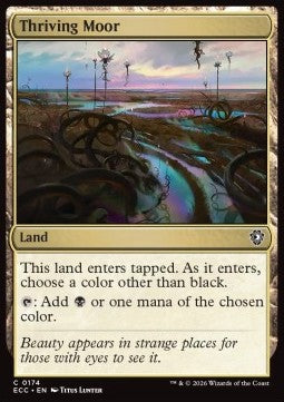 Thriving Moor - Commander: Lorwyn Eclipsed (Common) [ECC-174]
