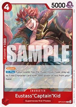 Eustass"Captain"Kid (OP14-014)