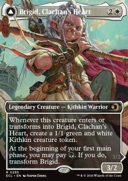 Brigid, Clachan's Heart // Brigid, Doun's Mind - Lorwyn Eclipsed: Extras (Rare) [XECL-285]