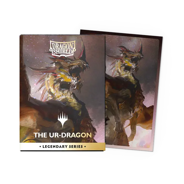 100 Dragon Shield Sleeves - Matte Dual Landfall Series "The Ur-Dragon"