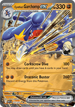 Cynthia's Garchomp ex