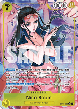 Nico Robin (EB03-055) (V.2) - Heroines Edition (Alternate Art) [EB03-055]