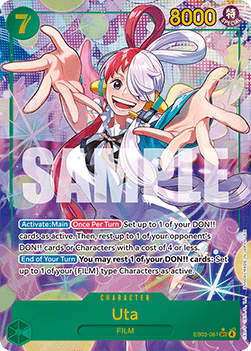 Uta (EB03-061) (V.2) - Heroines Edition (Alternate Art) [EB03-061]