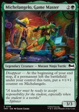 Michelangelo, Game Master