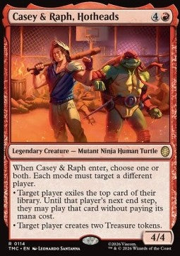 Casey & Raph, Hotheads
